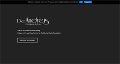 Desktop Screenshot of fonderiadeandreis.it