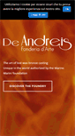 Mobile Screenshot of fonderiadeandreis.it